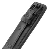 DARKNESS - VERSTELLBARE KNÖCHEL-HANDSCHELLEN AUS SCHWARZEM LEDER - Vanelion Paradise