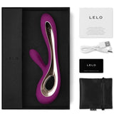LELO - SORAYA 2 RABBIT DEEP ROSE VIBRATOR - Vanelion Paradise