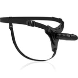 FETISH SUBMISSIVE HARNESS - REALISTISCHES SCHWARZES SILIKON 15 CM - Vanelion Paradise