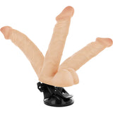 BASECOCK - ARTIKULIERBARER VIBRATOR NATÜRLICH FERNBEDIENUNG 20 CM -O- 4.5 CM - Vanelion Paradise