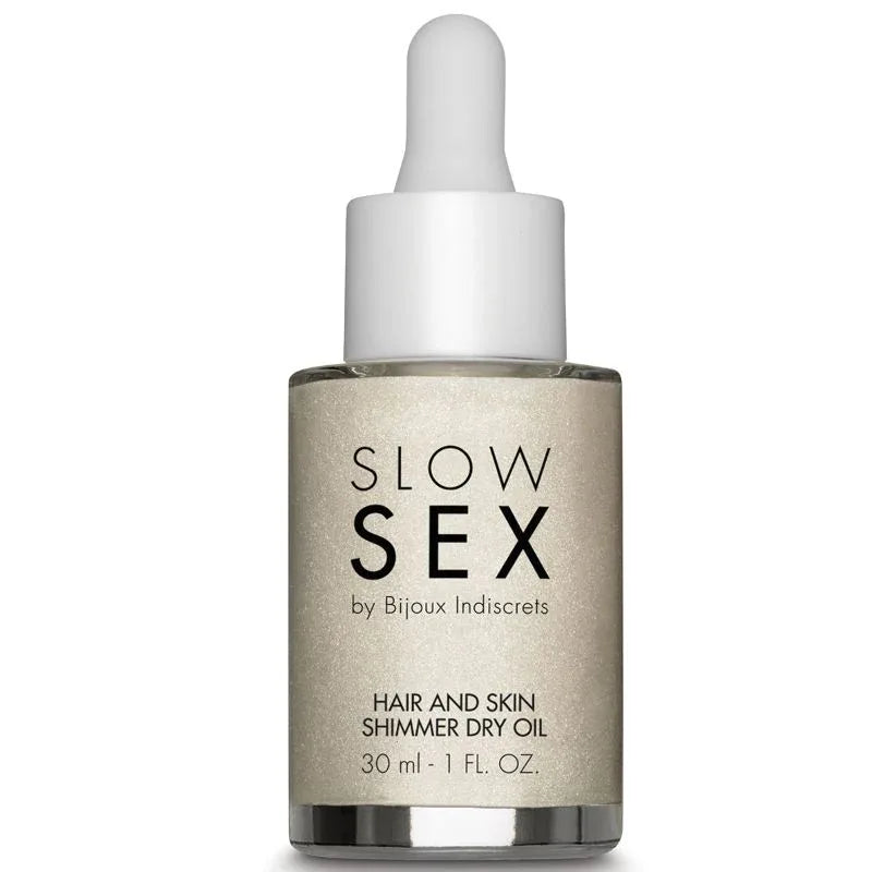 BIJOUX - SLOW SEX MULTIFUNKTIONS-LEUCHTENDES TROCKENÖL 30 ML - Vanelion Paradise