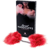 SECRETPLAY - ROTE MARABOU-HANDSCHELLEN - Vanelion Paradise