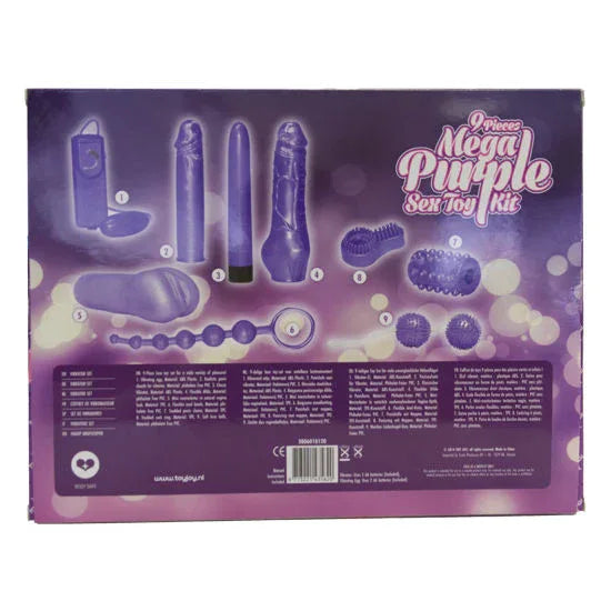 TOYJOY - NUR FÜR DICH MEGA LILA SEXSPIELZEUG-KIT - Vanelion Paradise