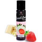 SECRETPLAY - GEL SWEET LOVE ERDBEERE UND WEISSE SCHOKOLADE 60 ML - Vanelion Paradise