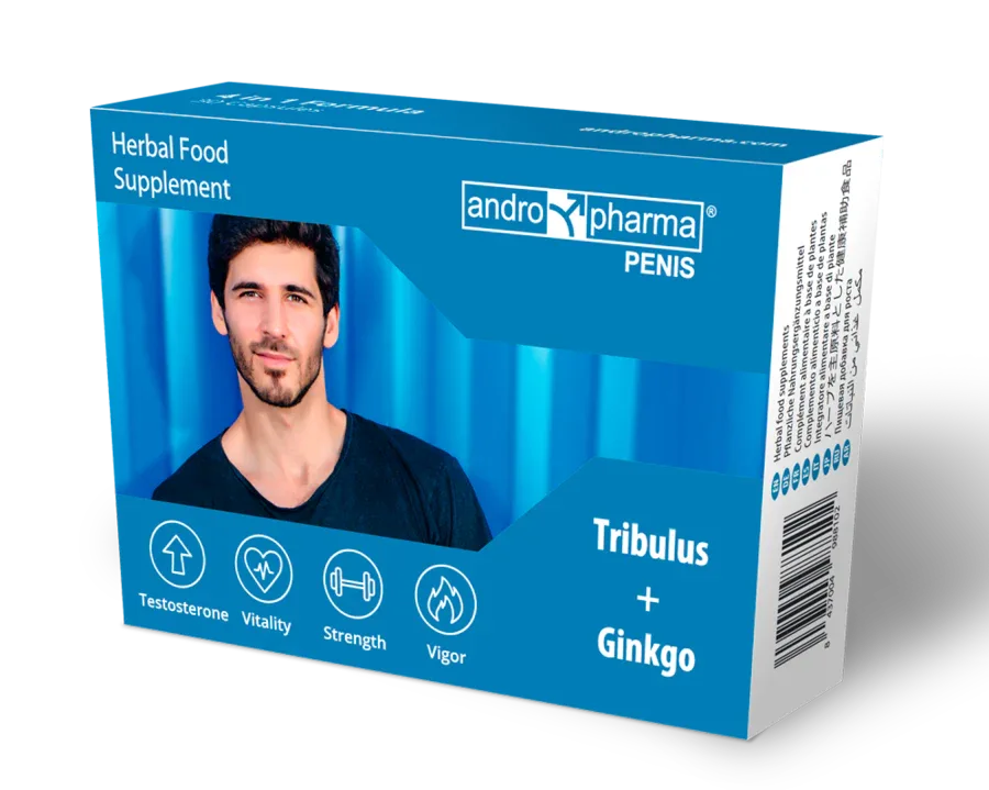 ANDROPHARMA PENIS - Effektives Penisvergrößerung Ergänzungsmittel für mehr Volumen - Vanelion Paradise