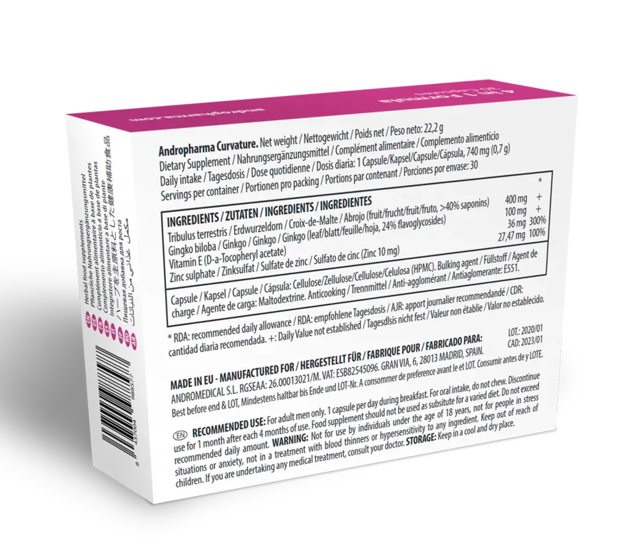 ANDROPHARMA - Effektive Peyronie Behandlung für optimale Ergebnisse - Vanelion Paradise