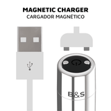 BLACK&SILVER - KAILAN 2 SILBER VIBRIERENDE MAGNETKUGEL - Vanelion Paradise