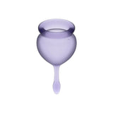 SATISFYER - FEEL GOOD MENSTRUAL CUP 15 + 20 ML - Vanelion Paradise