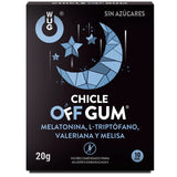 WUG GUM Schlafhilfe - Off Valerian, Tryptophan, Zitronenmelisse und Melatonin - 10 Stück - Vanelion Paradise