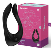 SATISFYER - PARTNER MULTIFUN 2 SCHWARZ - Vanelion Paradise