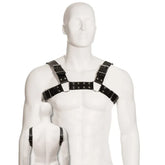 LEATHER BODY - SCHWARZ BULL DOG HARNESS - Vanelion Paradise