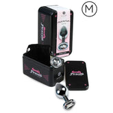 SECRETPLAY - ANALPLUG AUS TRANSPARENTEM ALUMINIUM, 7 CM - Vanelion Paradise