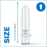 PASANTE - THIN TRIM MS DÜNNES KONDOM 3 EINHEITEN - Vanelion Paradise