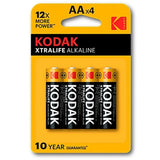 KODAK - XTRALIFE ALKALINE BATTERIE AA LR6 BLISTER * 4 - Vanelion Paradise