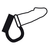 Verstellbarer Penis- & Hodenring aus Metall – Cock Harness von Darkness - Vanelion Paradise
