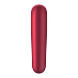 SATISFYER - DUAL LOVE VIBRATOR UND SAUGER MIT PULSIERTER LUFT ROT - Vanelion Paradise