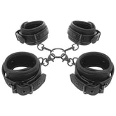 FETISH SUBMISSIVE - HAND- UND KNÖCHEL-HANDSCHELLEN-SET MIT NEOPREN-FUTTER - Vanelion Paradise