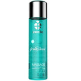 SWEDE - FRUITY LOVE MASSAGEÖL MIT WÄRMENDEM EFFEKT, SCHWARZE JOHANNISBEERE UND LIMETTE 60 ML - Vanelion Paradise