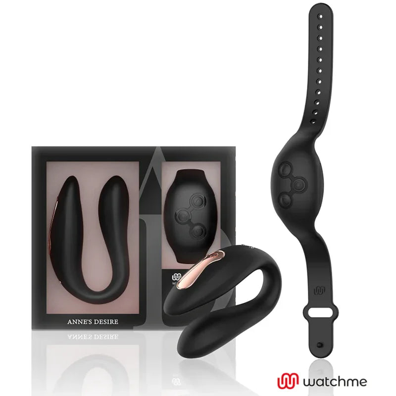 ANNE'S DESIRE - DUAL PLEASURE TECNOLOG A WATCHME BLACK - Vanelion Paradise