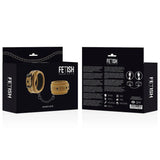 FETISH SUBMISSIVE ORIGEN - VEGANE LEDERHANDSCHELLEN MIT NEOPRENFUTTER - Vanelion Paradise