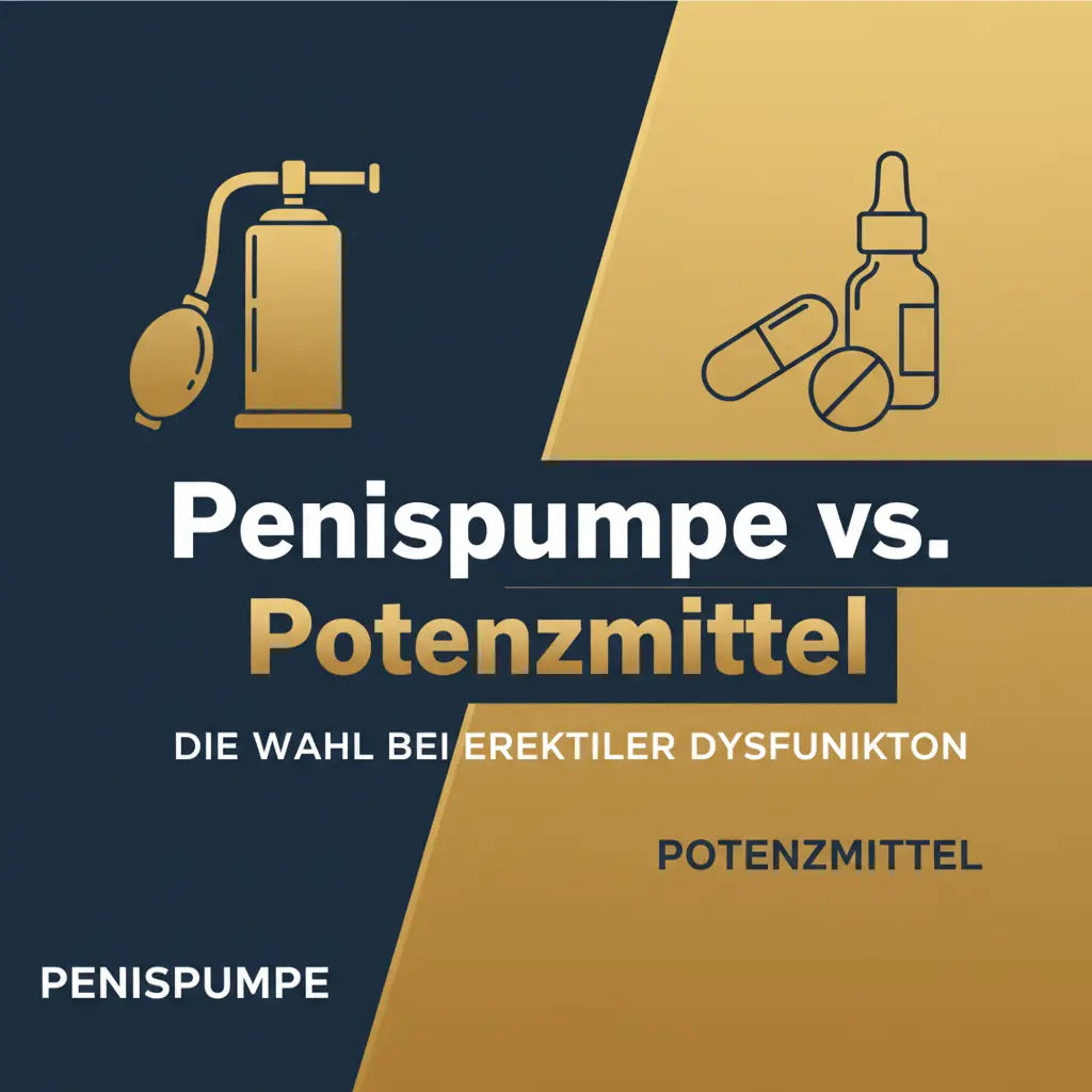Penispumpe vs. Potenzmittel - Vanelion Paradise