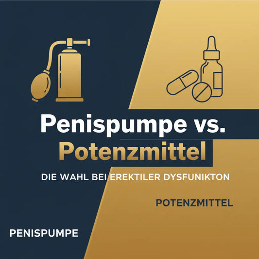 Penispumpe vs. Potenzmittel - Vanelion Paradise