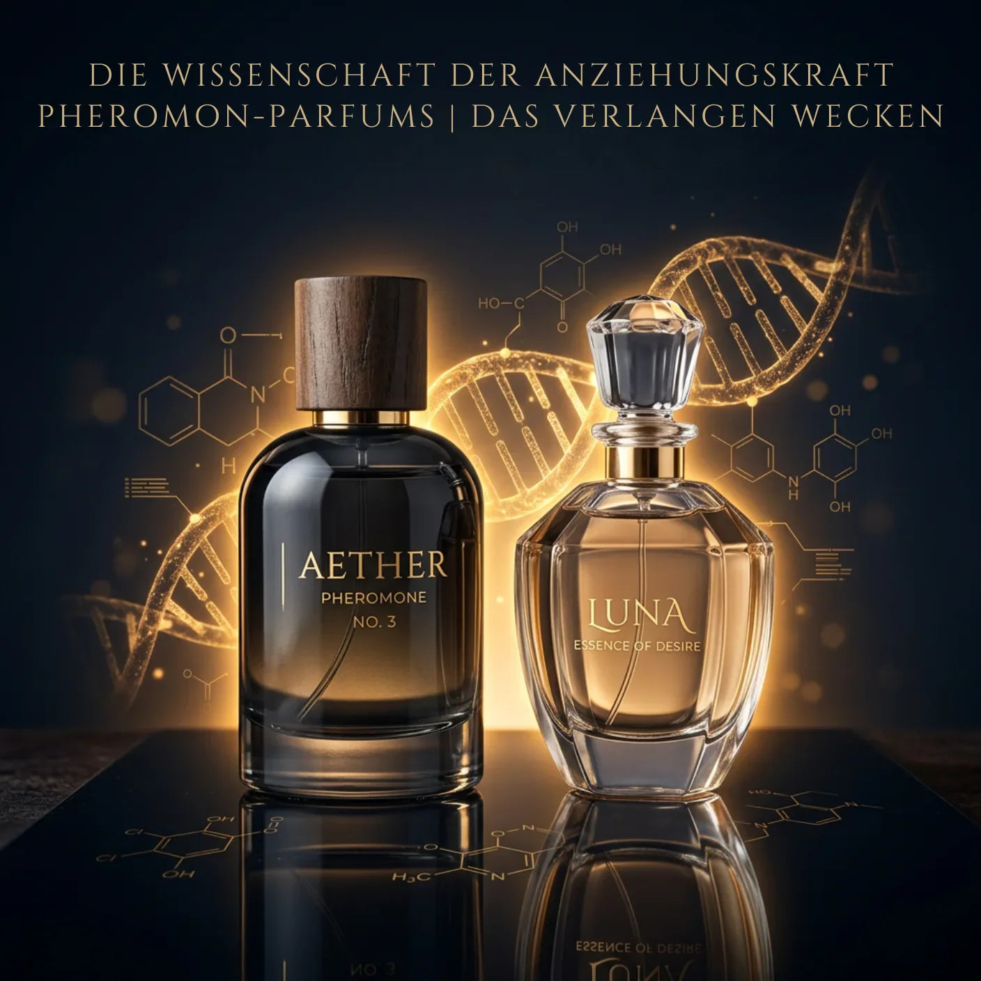 Was steckt wirklich hinter Pheromon Parfum? Wir erklären die Wissenschaft, welche Inhaltsstoffe wirken (Androstadienon, Copulin), den psychologischen Effekt und zeigen die besten Düfte 2026