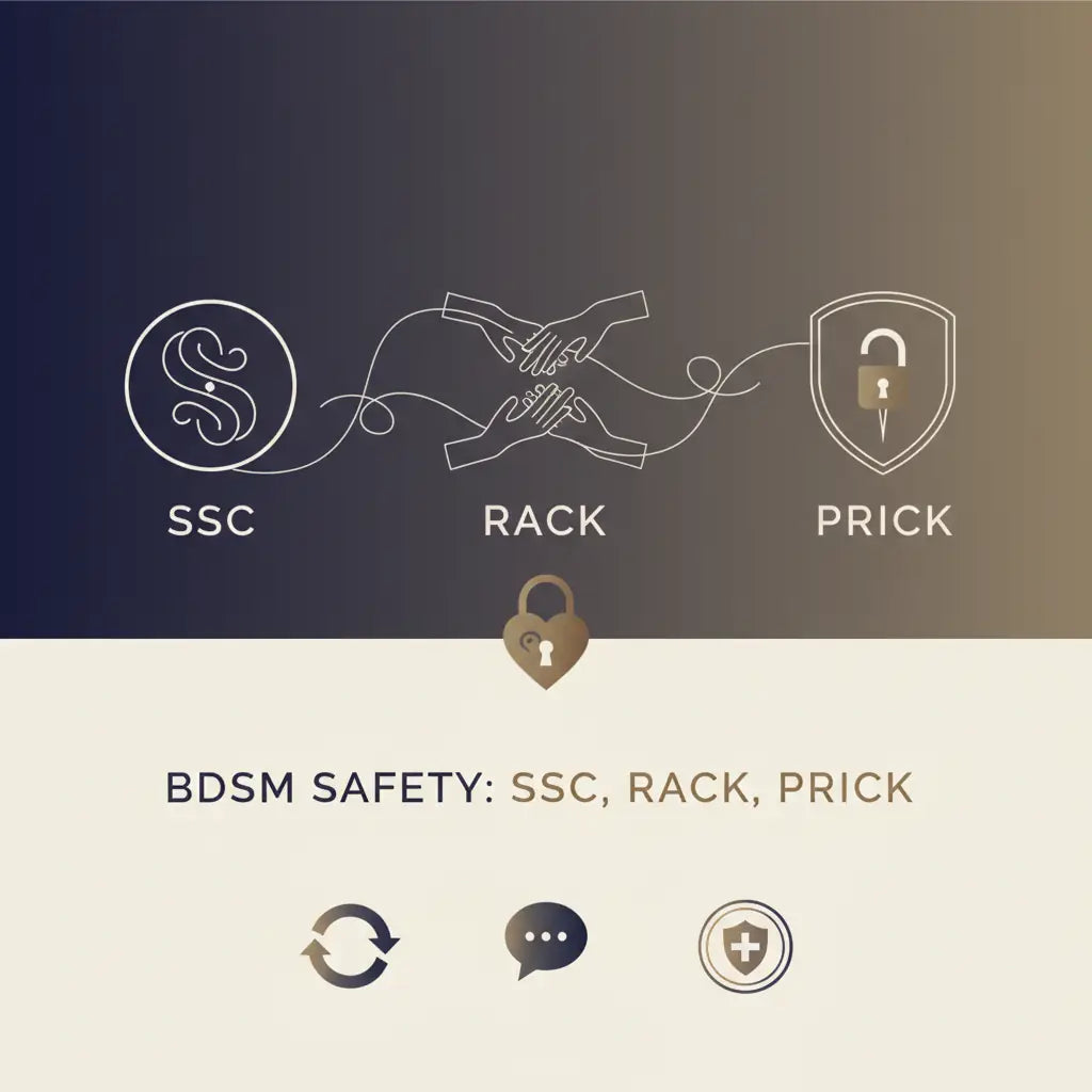SSC, RACK und PRICK: Die Grundprinzipien von sicherem BDSM - Vanelion Paradise