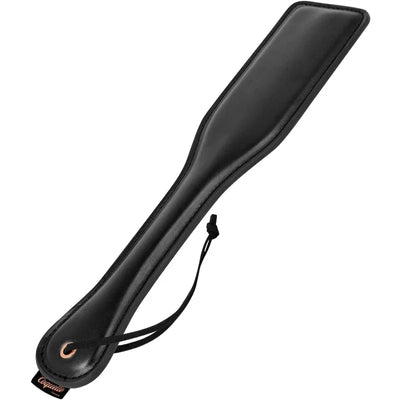 BDSM-Paddel aus veganem Leder mit breiter Schlagfläche
