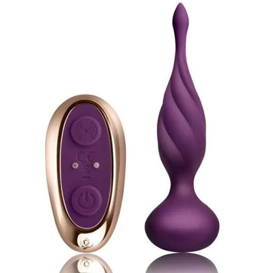 Anal-Vibrator mit sicherer Basis und Fernbedienung
