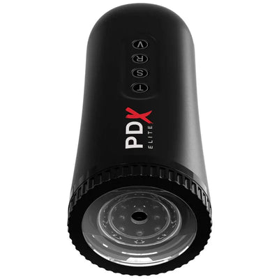 Anus-Masturbator mit Vibration und strukturiertem Innenkanal