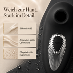Black&silver - Drake Deluxe Sucking Vibe Wiederaufladbares Silikon Schwarz