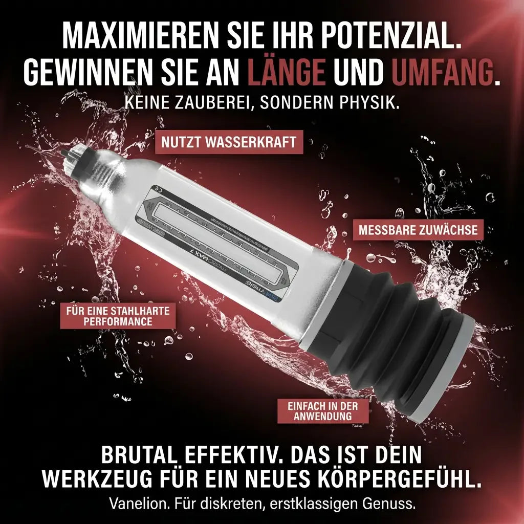 Bathmate Hydromax 7 - Penispumpe - Vanelion Paradise