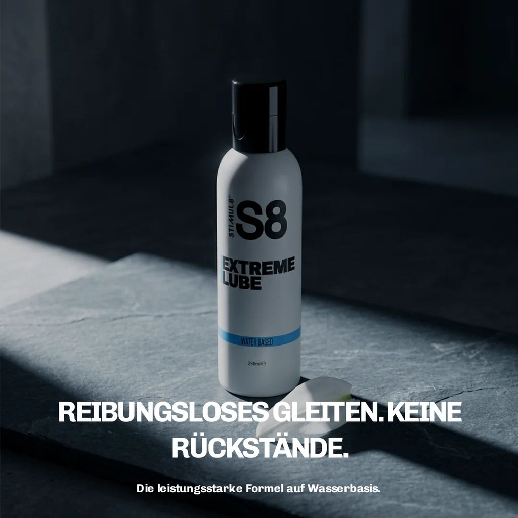STIMUL8 S8 Extreme Gleitgel 250 ml - Wasserbasis-Gleitgel für Intensität