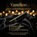 GLOSSY - VIBRATORE TASCABILE NERO