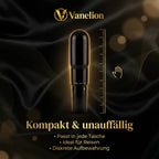 GLOSSY - VIBRATORE TASCABILE NERO