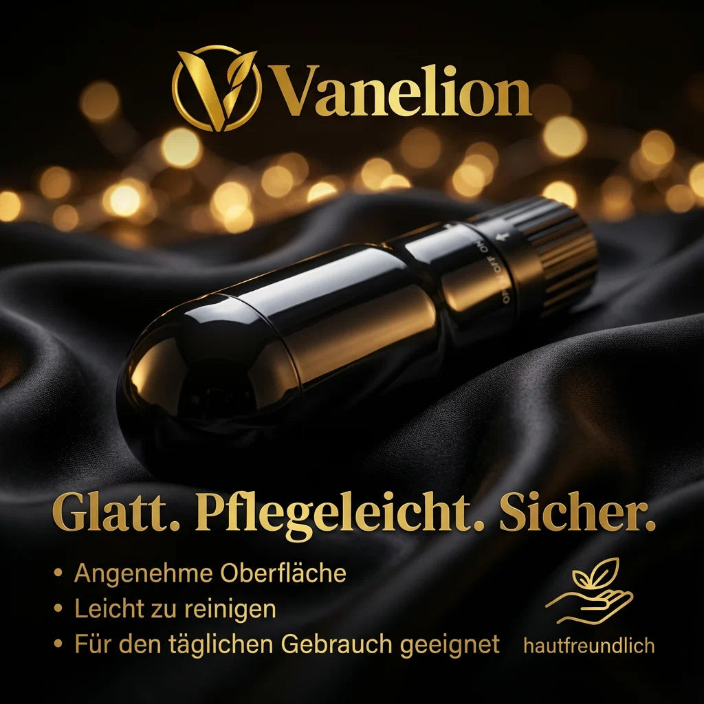 GLOSSY - VIBRATORE TASCABILE NERO