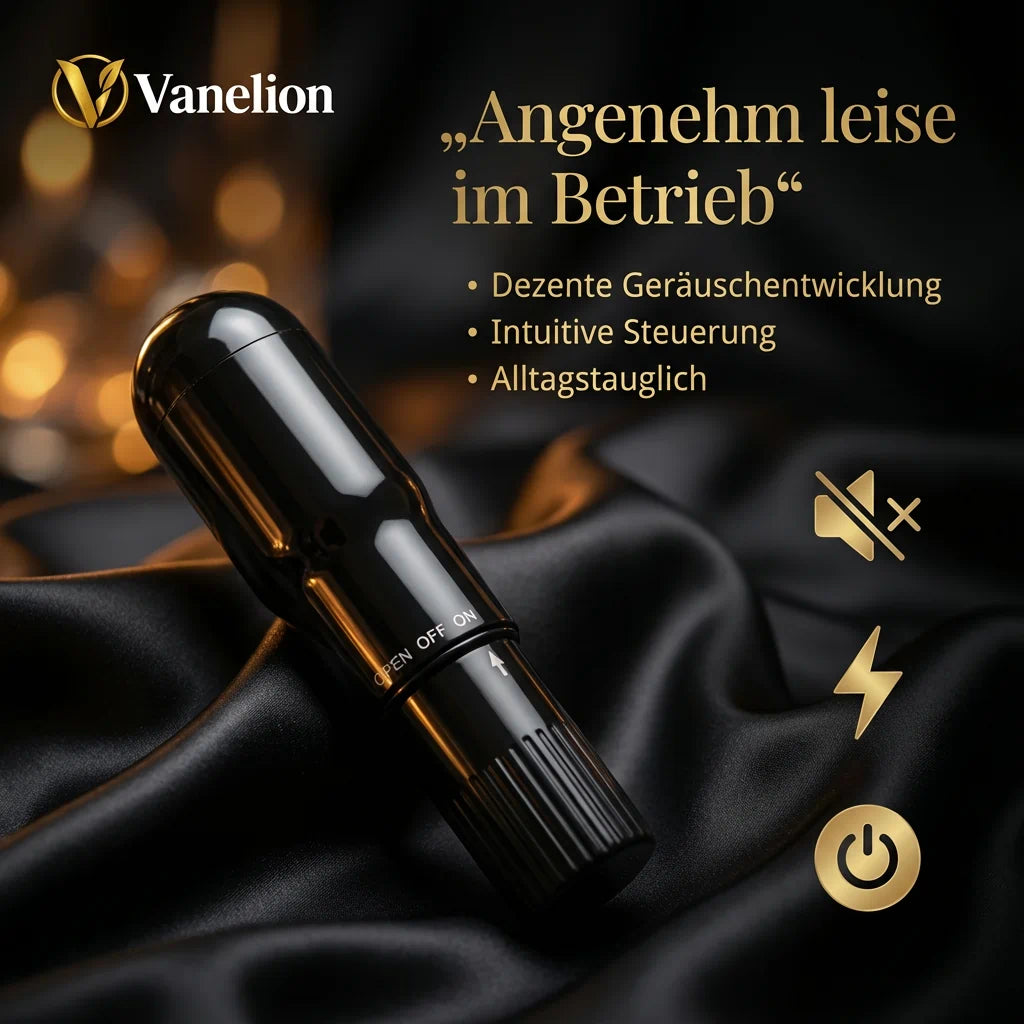 GLOSSY - VIBRATORE TASCABILE NERO