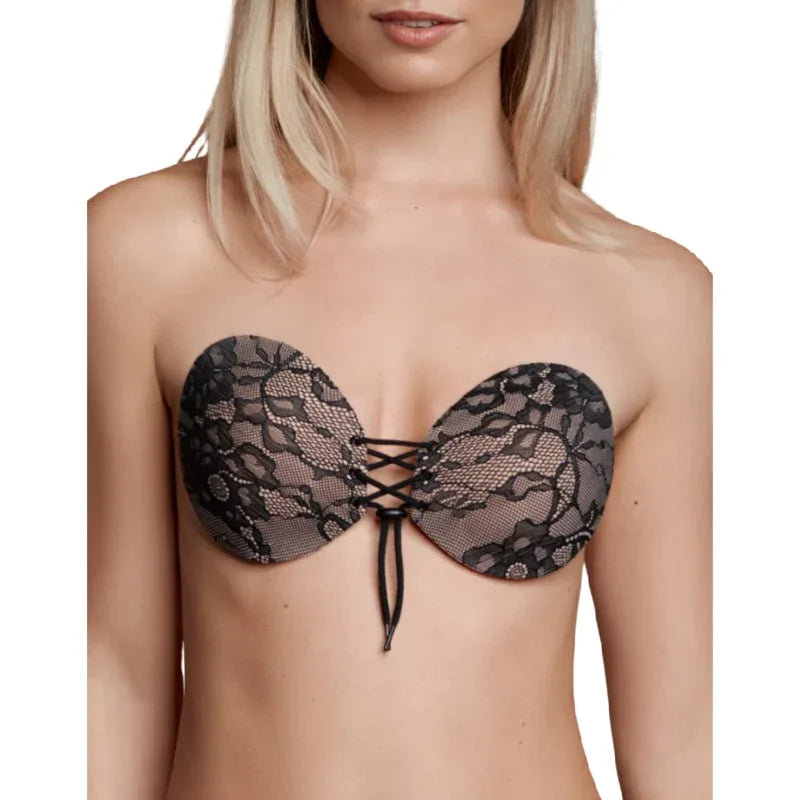 BYE-BRA - BH KLEBE VERSCHLITZTER & BESTICKTER CUP A - Vanelion Paradise