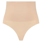 BYE-BRA - NAHTLOSER GÜRTEL STIL TANGA BEIGE GRÖSSE M