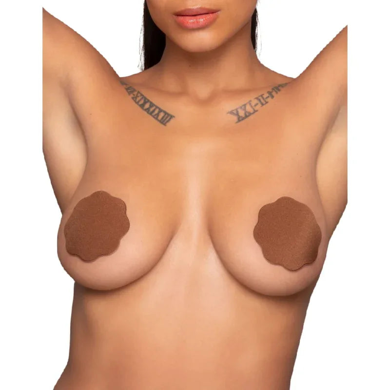BYE-BRA - PEZONERAS REUTILIZABLES 2 UDS MARRON - Vanelion Paradise