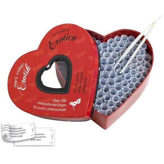 TEASE & PLEASE - HERZ VOLLER EROTIK & IL CUORE EROTIK ROT - Vanelion Paradise