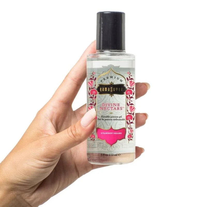 KAMASUTRA - DIVINE NECTARS STRAWBERRY DREAM SCHMIERMITTEL 150 ML - Vanelion Paradise