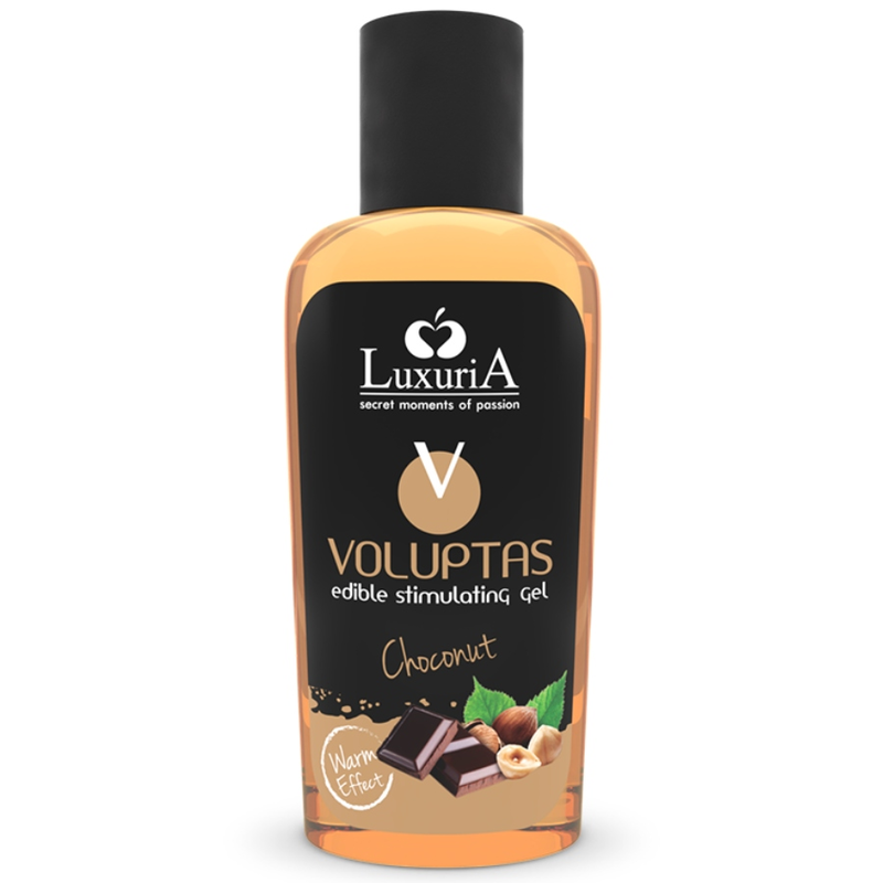 INTIMATELINE LUXURIA - VOLUPTAS ESSBARES MASSAGEGEL MIT WÄRMENDEM EFFEKT - SCHOKOS 100 ML