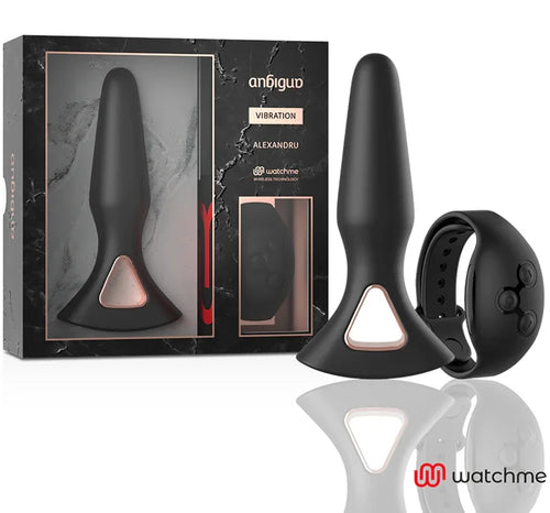 ANBIGUO - WATCHME FERNBEDIENUNG VIBRATOR ANAL PLUG ALEXANDRU - Vanelion Paradise