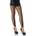 LEG AVENUE - FOOTLOSE CROTHLESS STRUMPFHOSEN, EINE GRÖSSE - Vanelion Paradise