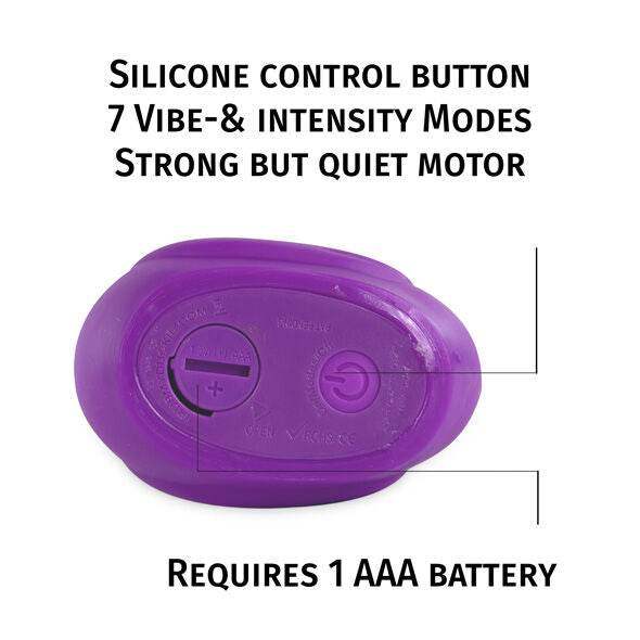 BIG TEASE TOYS - ICH RUBBE MEIN DUCKIE CLASSIC VIBRATING DUCK PURPLE - Vanelion Paradise