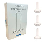 Kiiroo Onyx+ Ersatzhüllen 3er-Set für realistische Stimulation - Vanelion Paradise