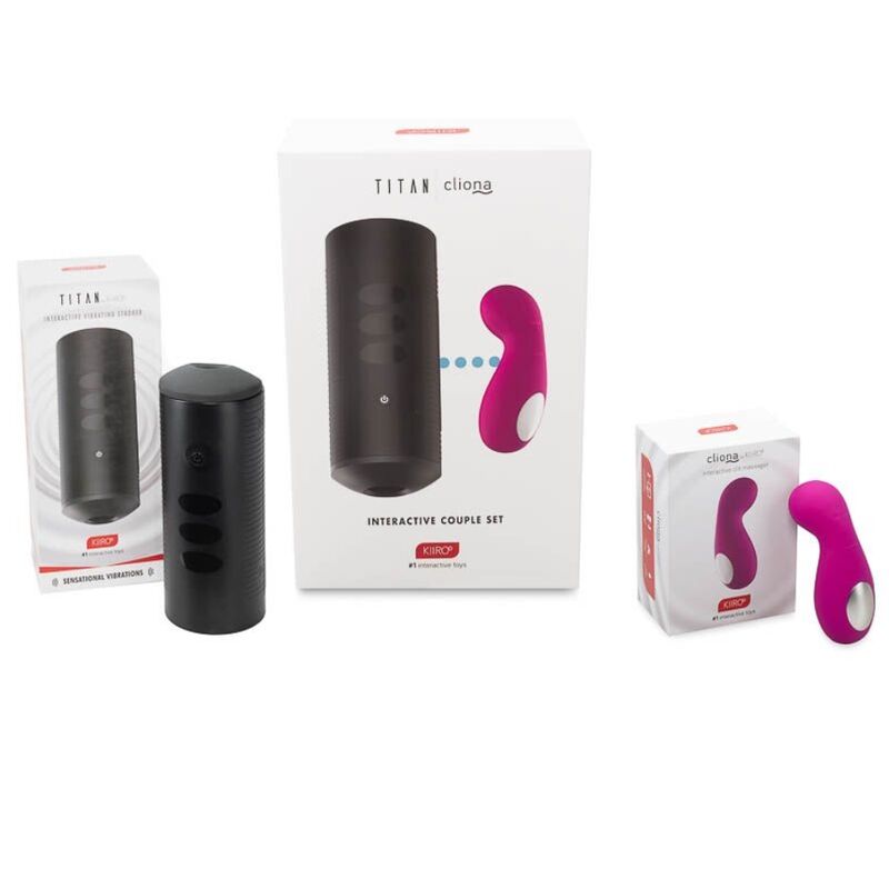 KIIROO - TITAN UND CLIONA FLIEDER-PAAR-SET