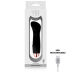 DOLCE VITA - AUFLADBARER VIBRATOR EINE SCHWARZE 7-GESCHWINDIGKEIT - Vanelion Paradise